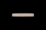 2 Row Eternity Band