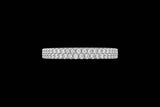 2 Row Eternity Band
