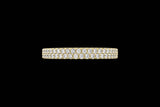 2 Row Eternity Band