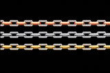 Cloud Link Bracelet White Diamond Gold