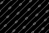 Cloud DBY Black Diamond Rectangle