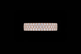 3 Row Eternity Band