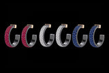 Hoops Black 3 Row