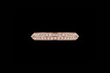 Knife Edge Diamond Band