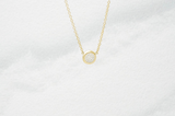 Cloud Round Pave Micro Rose
