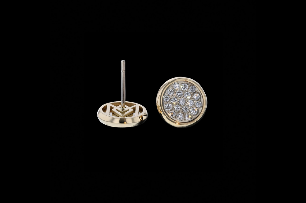 Ear Cloud Stud Large