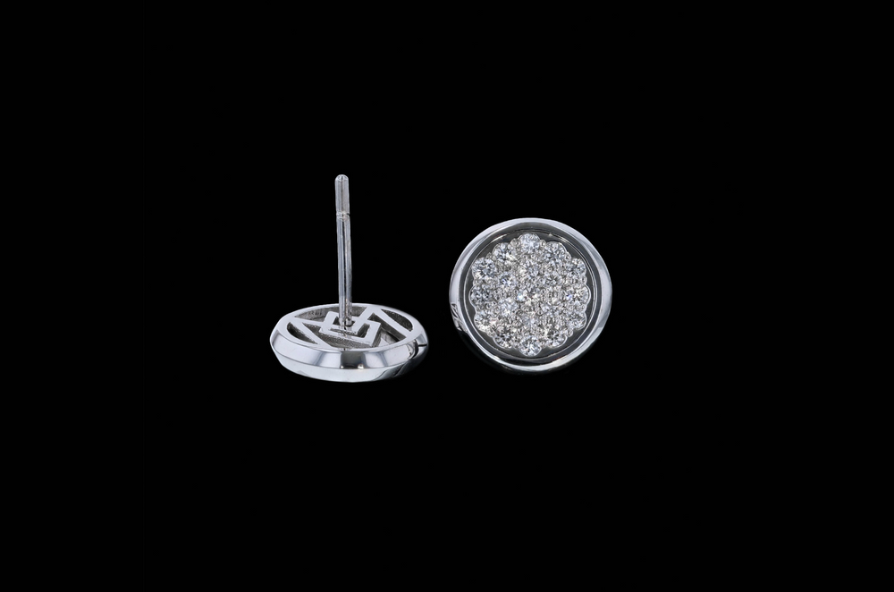Ear Cloud Stud Large