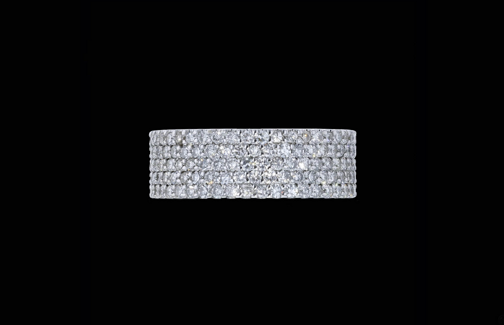 5 Row Eternity Band