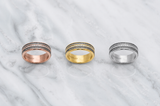 Princess Linear Brilliant Black & Rose