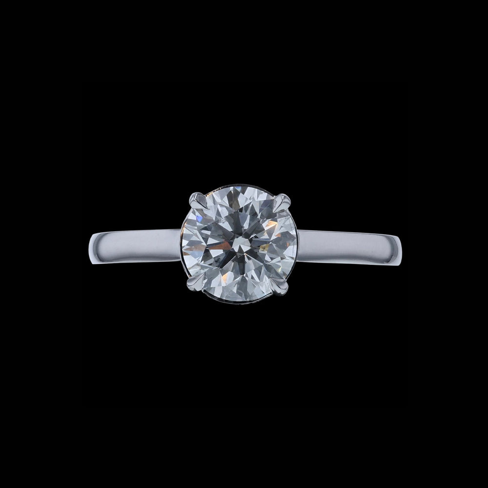 Custom Slide Round 4 Prong Galan